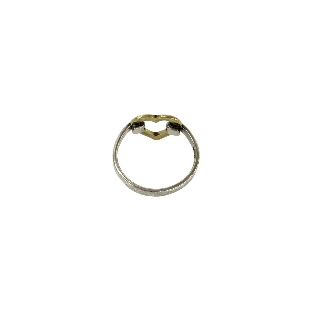 TIFFANY 18k Gold Heart Ring - Picture 6 of 6